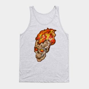 Skull Flamino Tank Top